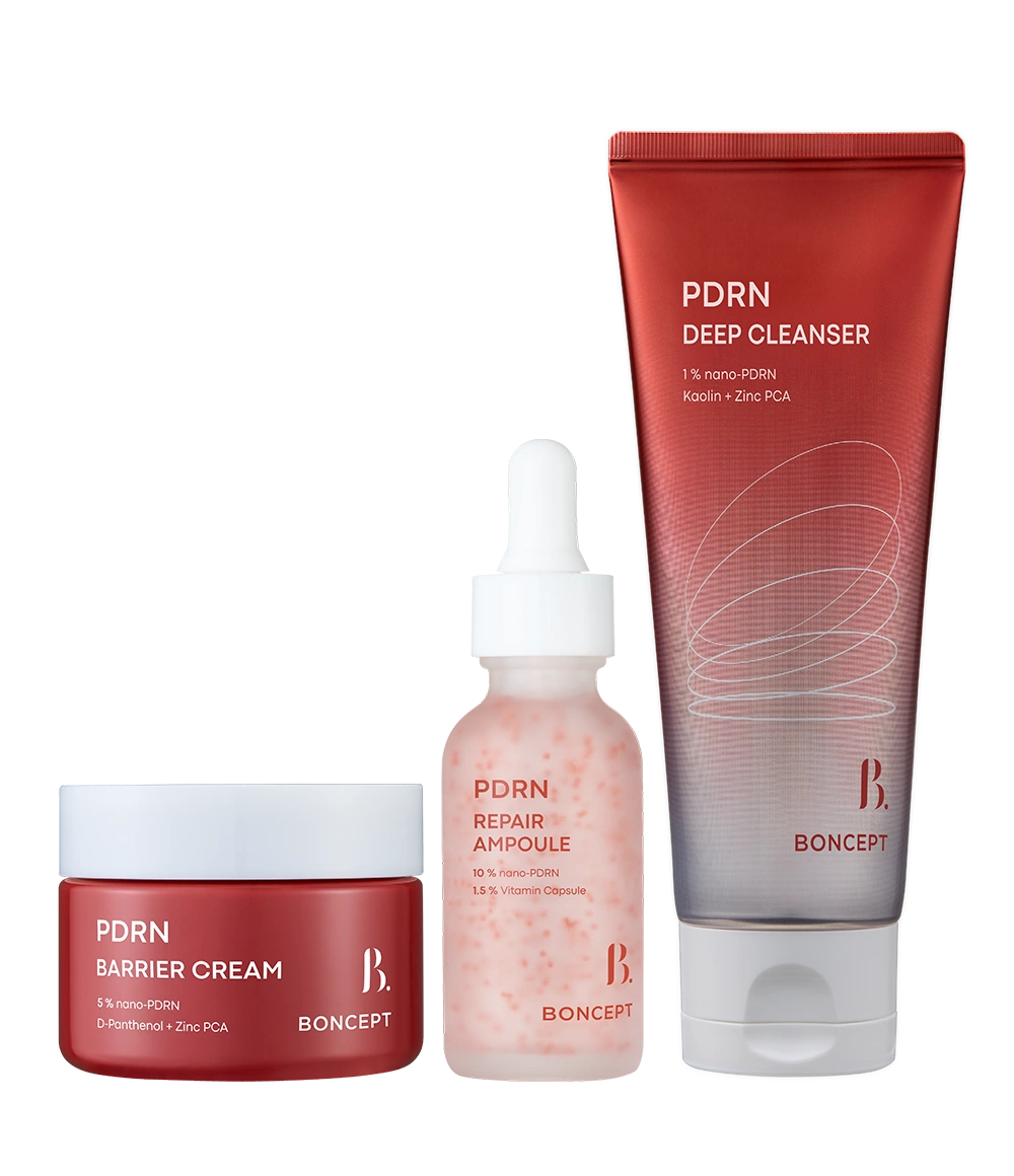 본셉 PDRN 3종 세트 (클렌저, 앰플, 크림)_