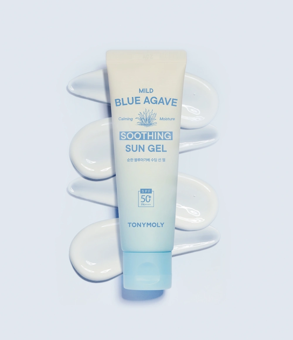 (1+1) 순한 블루아가베 수딩 선 젤_