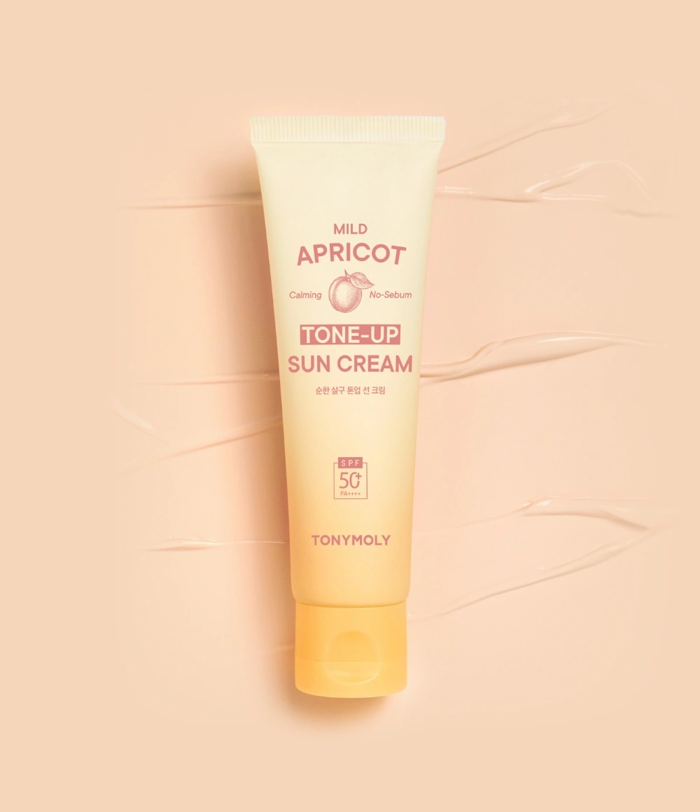 (1+1) 순한 살구 톤업 선크림_
