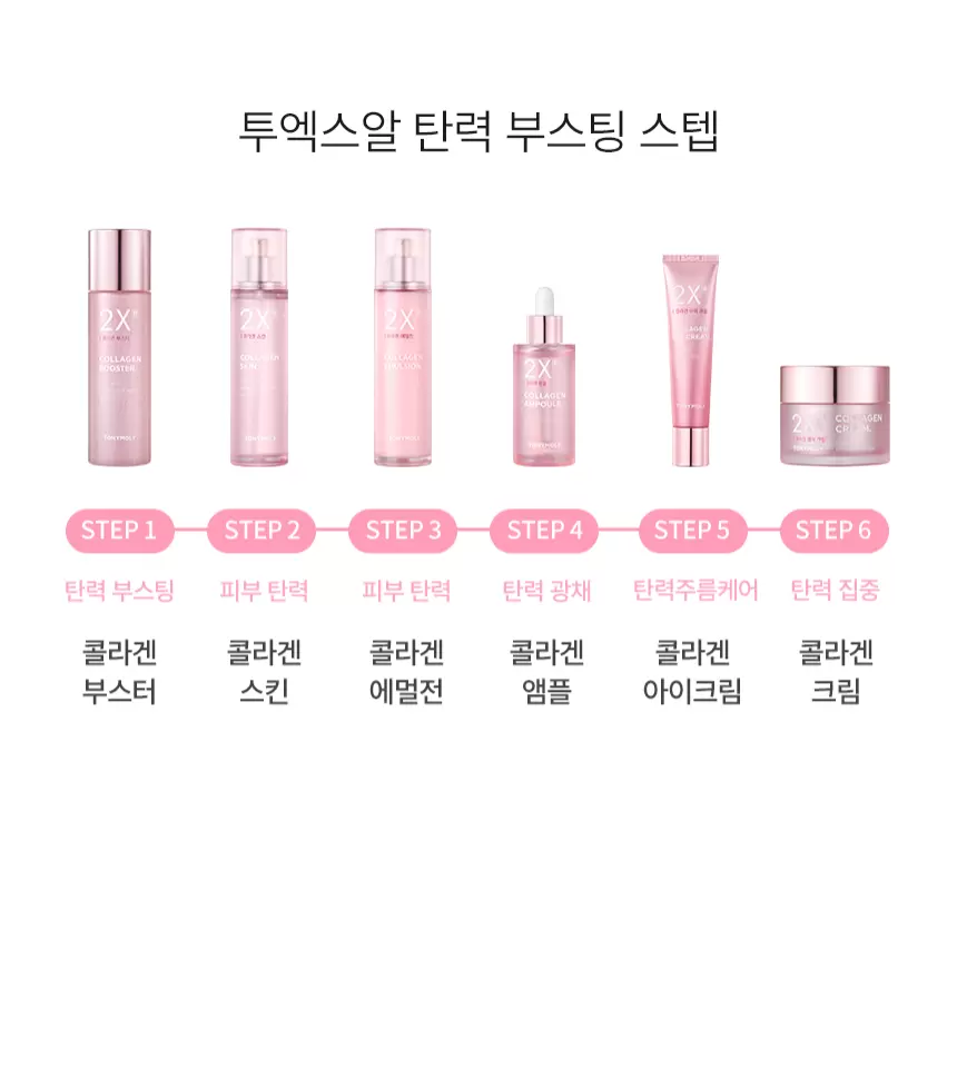 (SET) 2XR 콜라겐 앰플+아이크림 세트(2x collagen serum cream set)