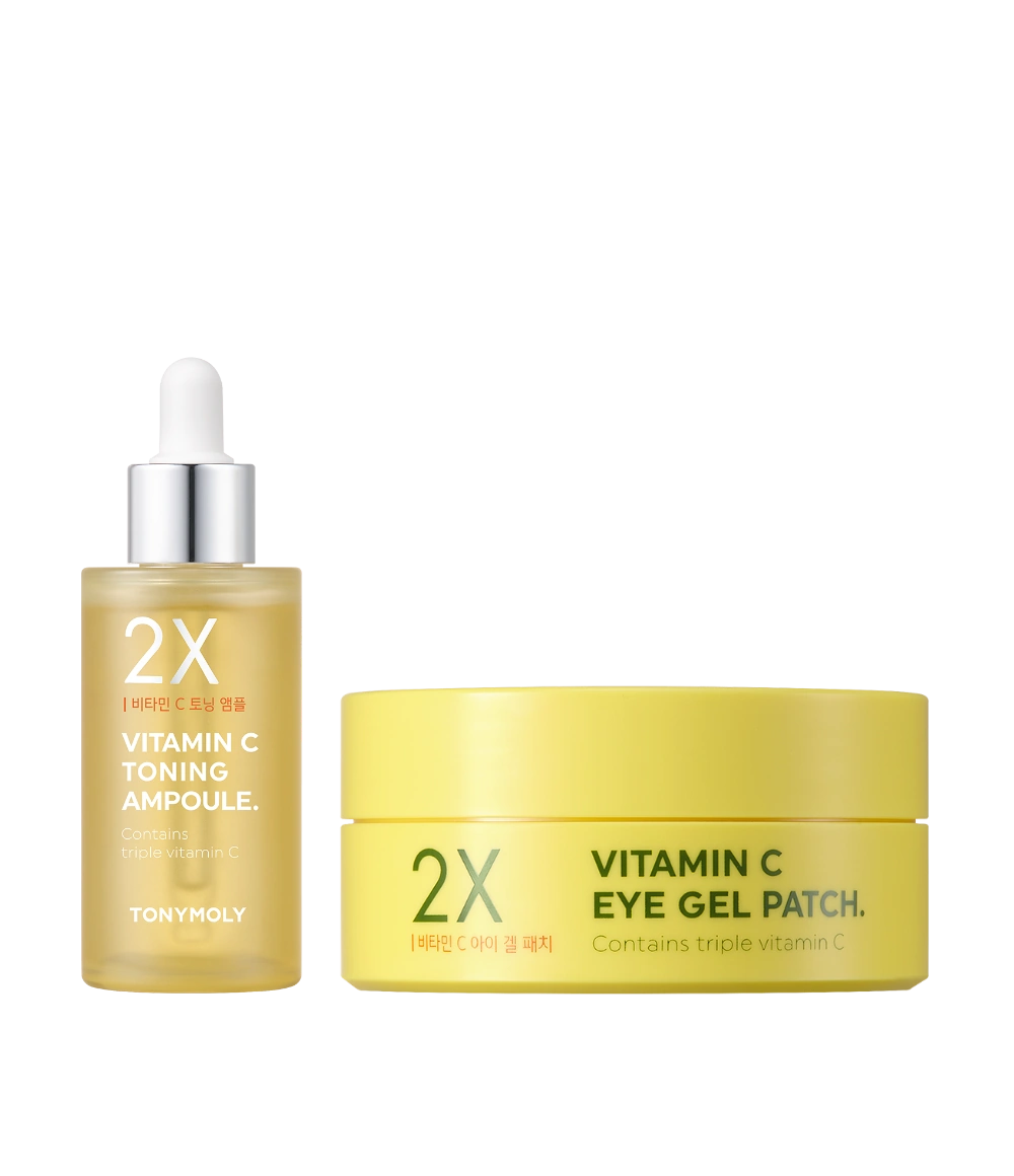(SET)  투엑스 비타민C 토닝 앰플 + 투엑스 비타민C 아이겔 패치 썸네일