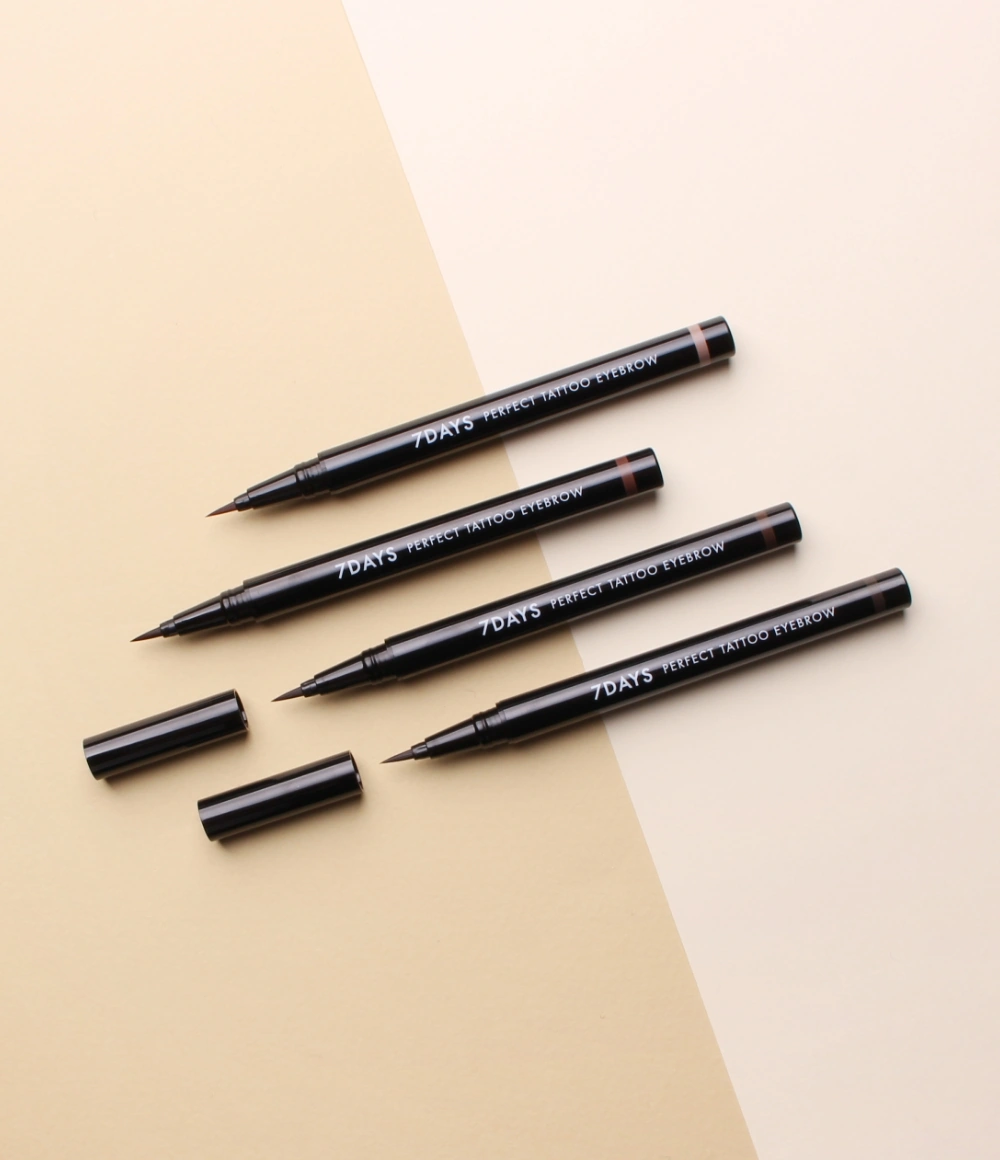 (1+1) 7DAYS 퍼펙트 타투 아이브로우 03 브라운_