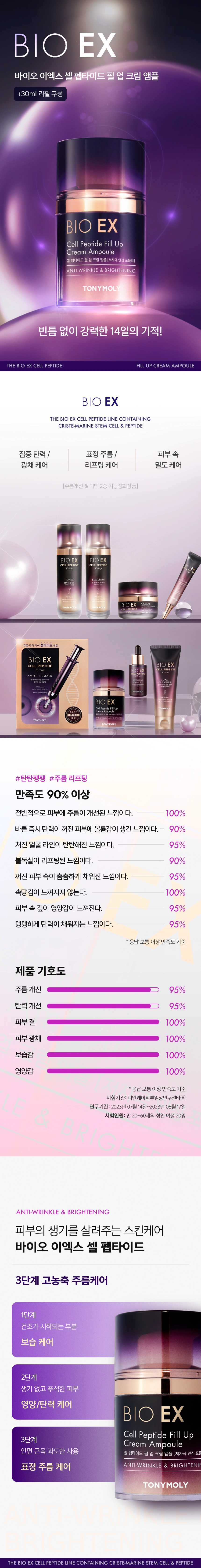 바이오 이엑스 셀 펩타이드 필업 크림 앰플(bio ex cell peptide fillup cream ampoule)