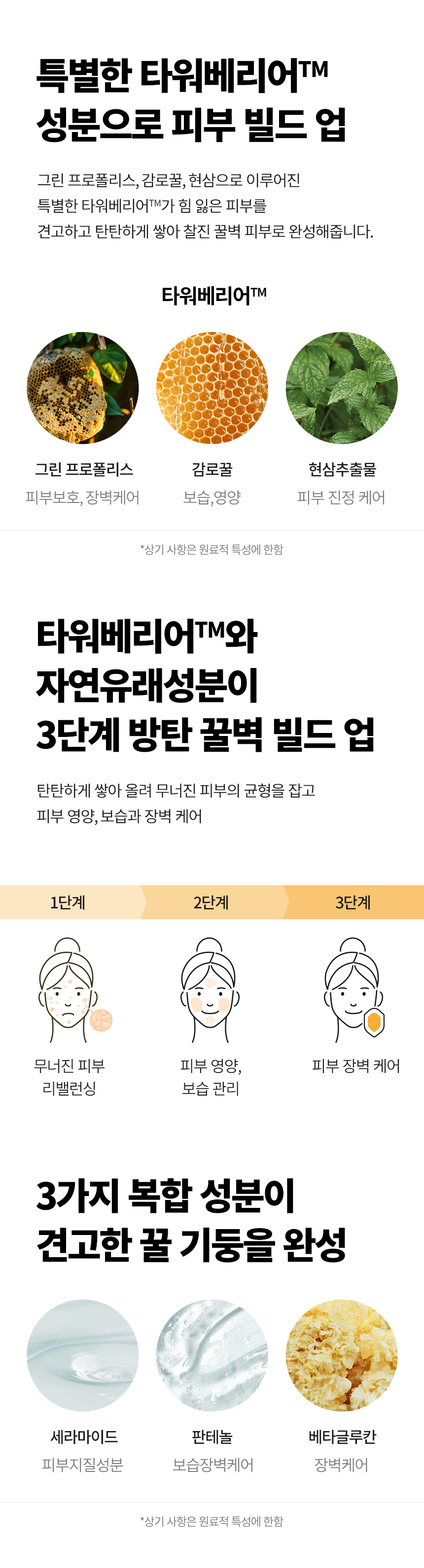 propolis tower barrier build up serum clinical test