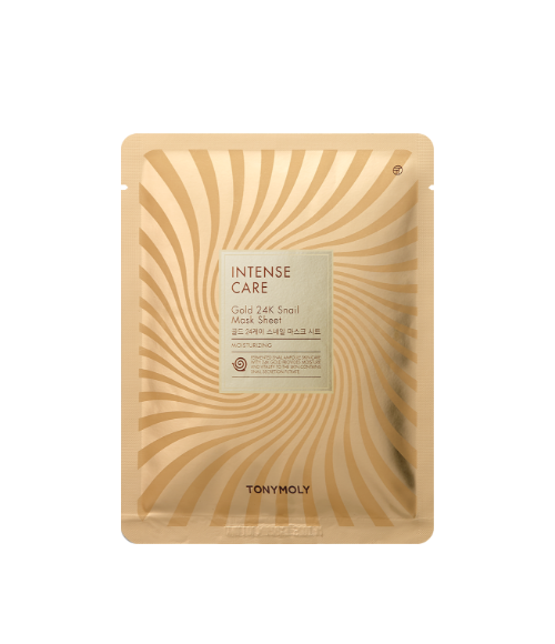 TONYMOLY パック ゴールド 24金 TONYMOLY トニーモリー ゴールド24Kスネイルマスクシート 1枚