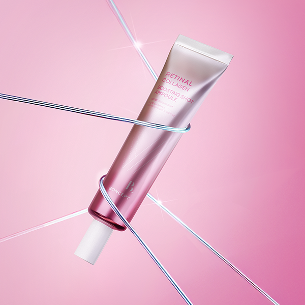 본셉 레티날 콜라겐 부스팅 샷 앰플 연출 이미지