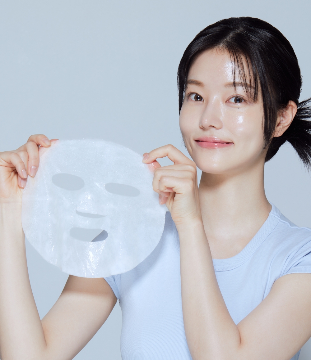 (15+15) 원더 세라마이드 모찌 마스크 시트 30매  연출 이미지