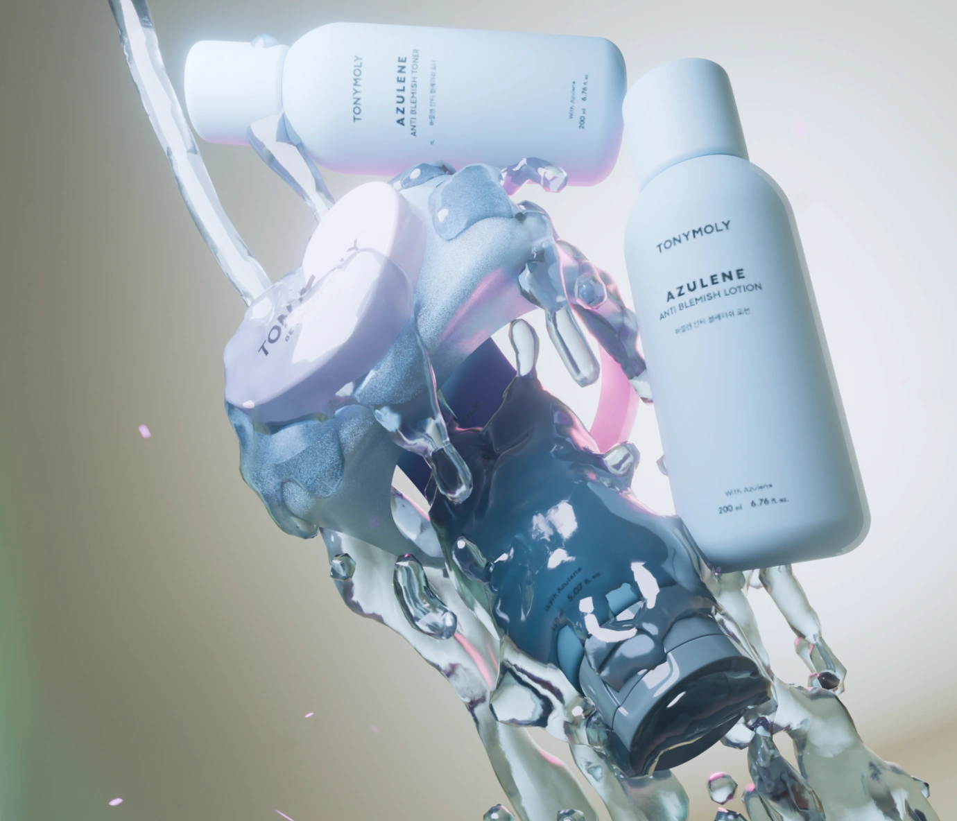 피부가 원하는 
수분 진정💦