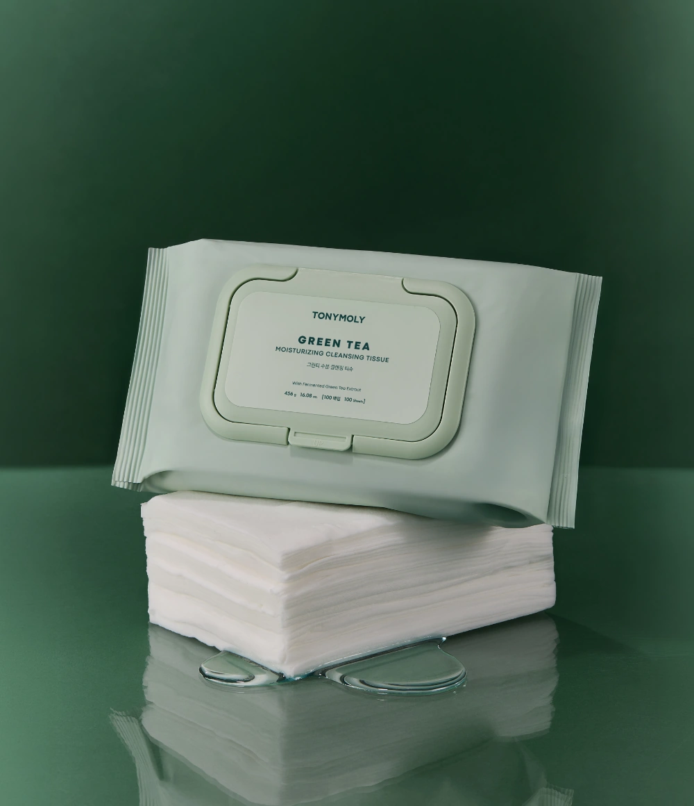 [클렌징세트] 그린티 수분 클렌징 워터 + 오일 + 클렌징 티슈 100매_