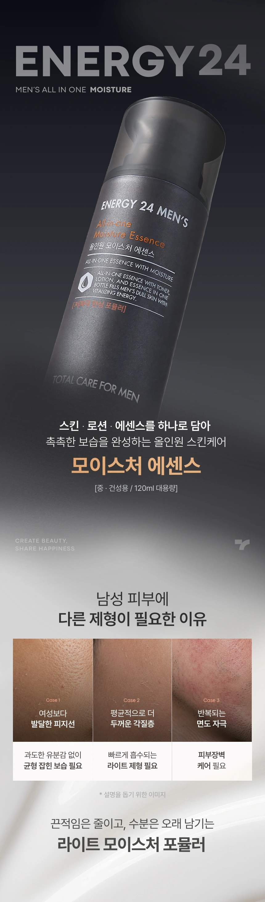 에너지24맨즈 올인원 모이스처(energy 24 mens all in one moisture essence)