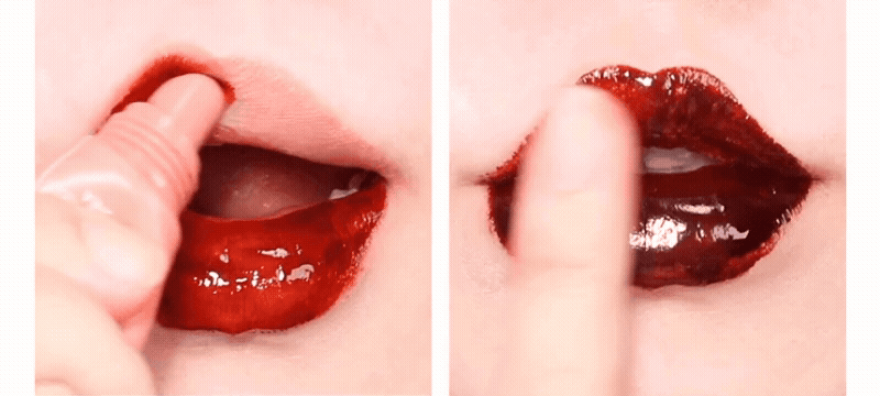 [다이소] 본셉 립 타투 스티커 03로즈티커(boncept lip tattoo stiker)