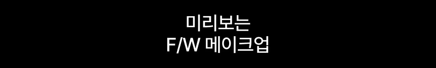 쿨톤, 웜톤 모두에게 추천하는 가을 메이크업