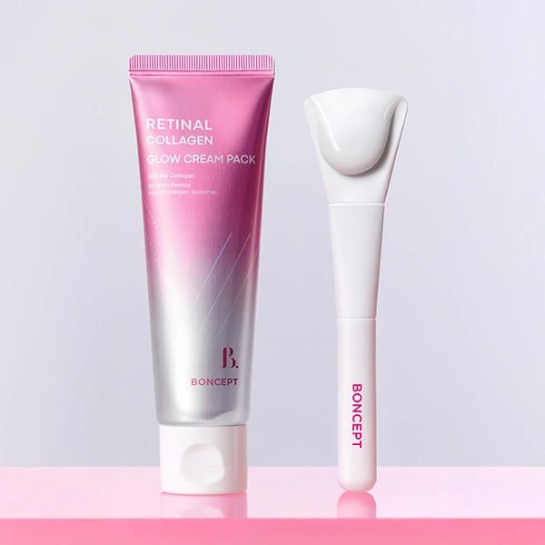 본셉 팩 브러쉬 연출 이미지