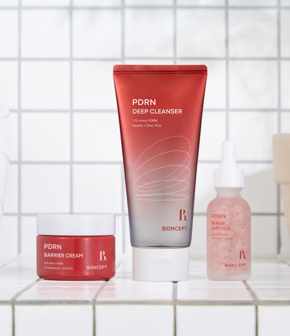 본셉 PDRN 3종 세트 (클렌저, 앰플, 크림)_