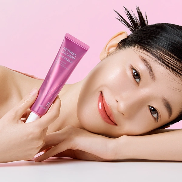 본셉 레티날 콜라겐 아이크림 연출 이미지