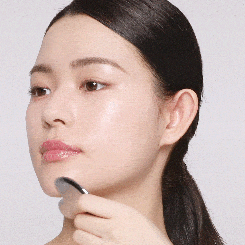콜라겐 펩타이드 브이핏 괄사 크림 기획 세트 (본품50ml+괄사+리필50ml)(collagen peptide v fit gua sha cream set)