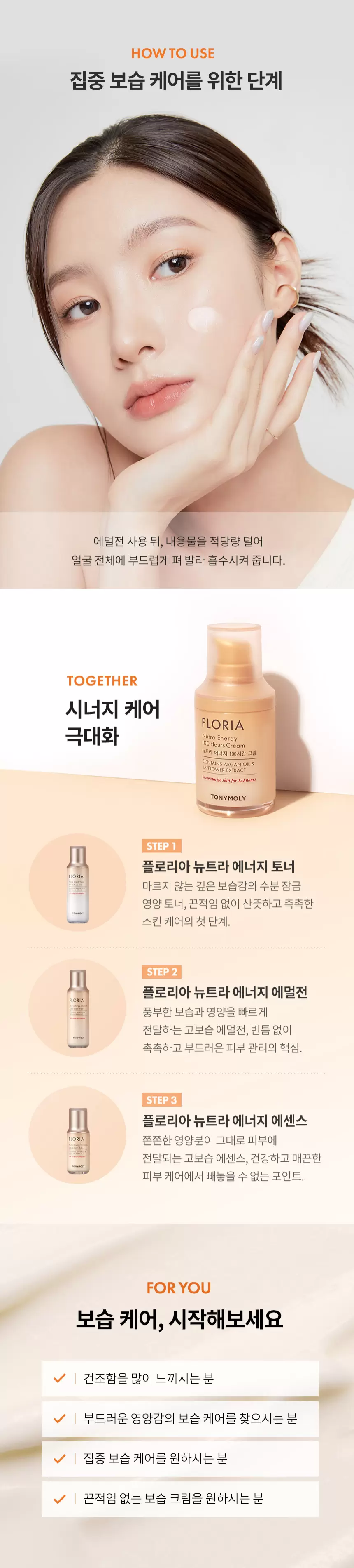 플로리아 뉴트라 100시간 크림(floria nutra energy 100 hours cream)