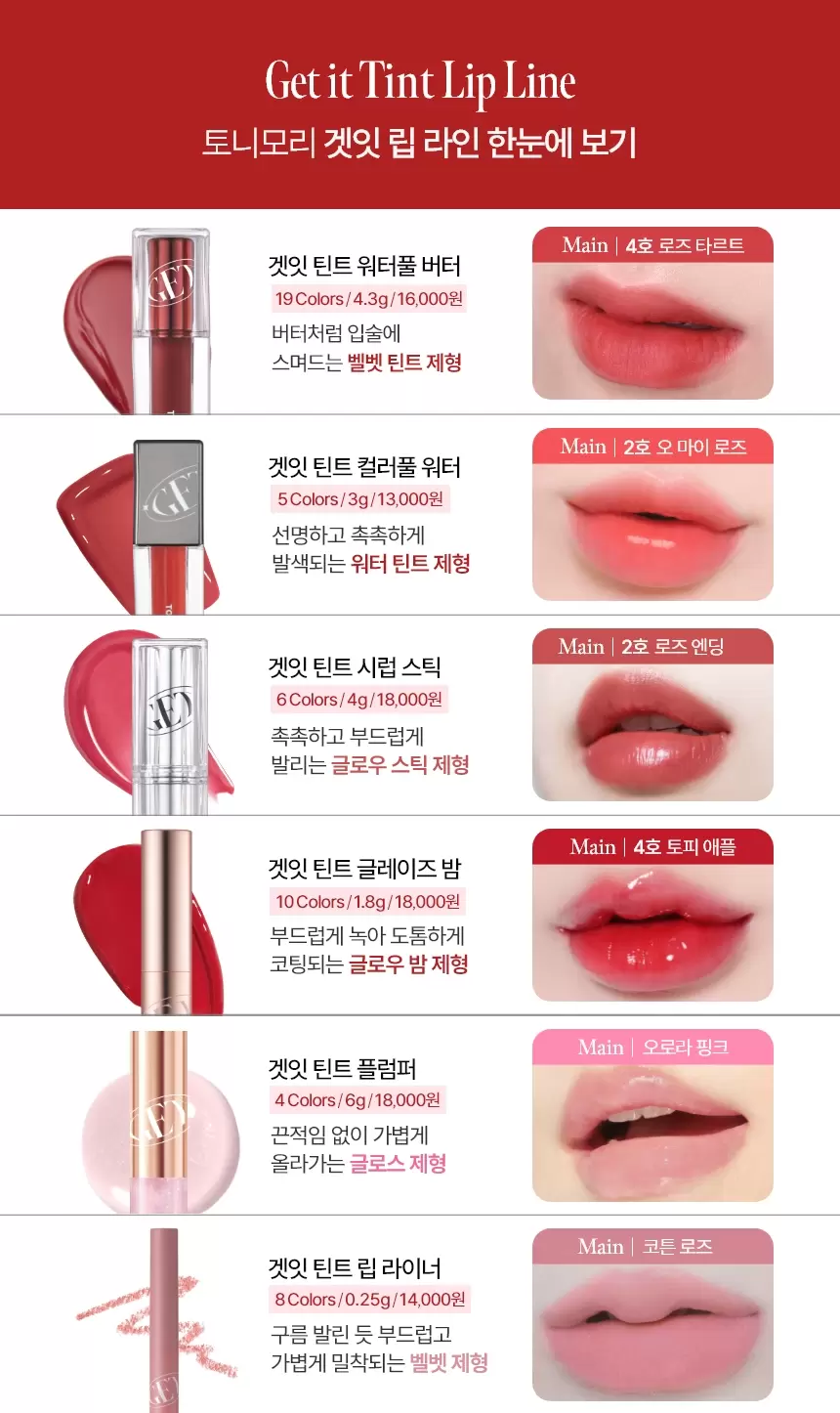 겟잇 틴트 립 라이너(get it tint lip liner)
