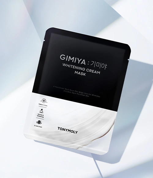 (10+10) 기미야 미백 크림 마스크 연출 이미지