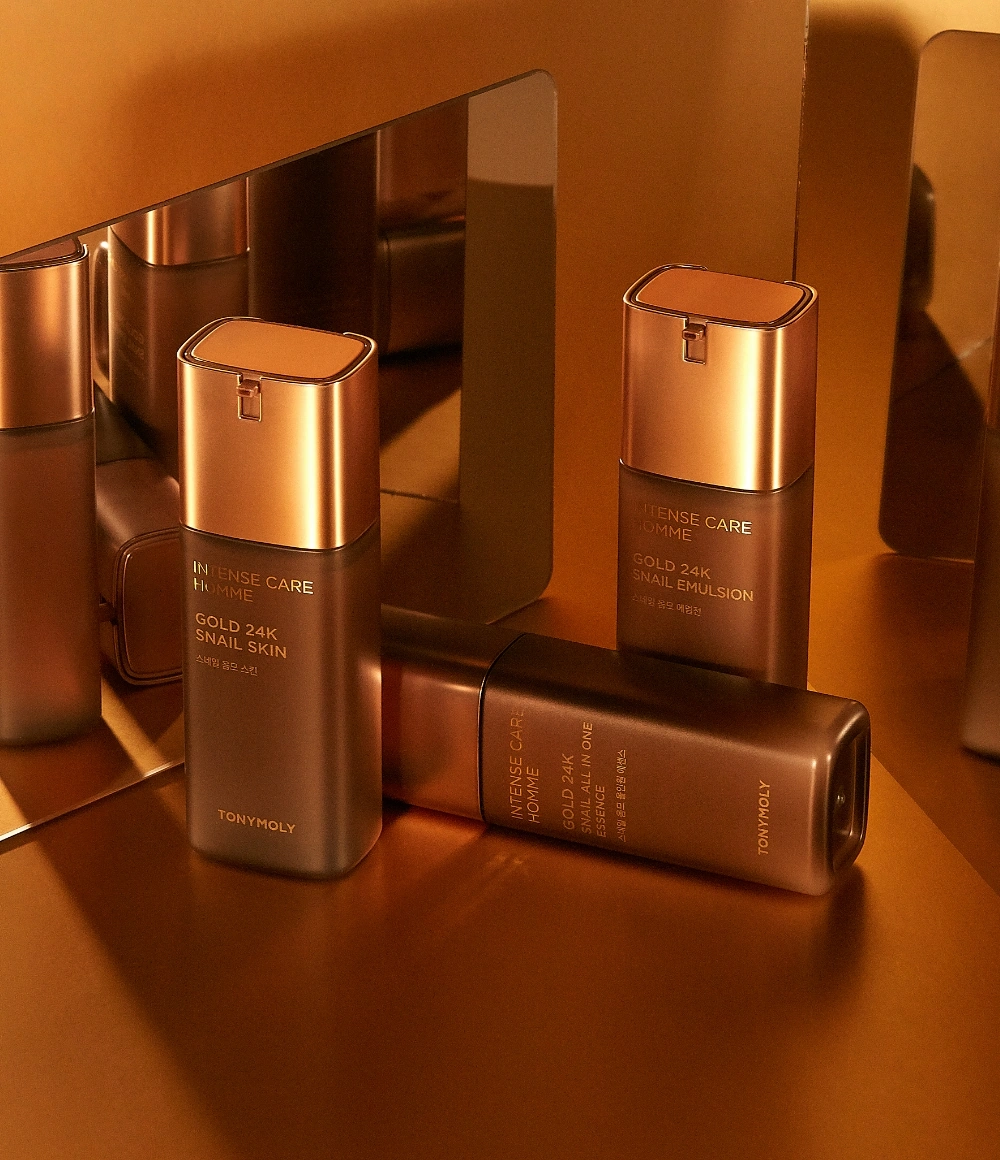 (1+1) 인텐스케어 골드24K 스네일 옴므 2종 세트_