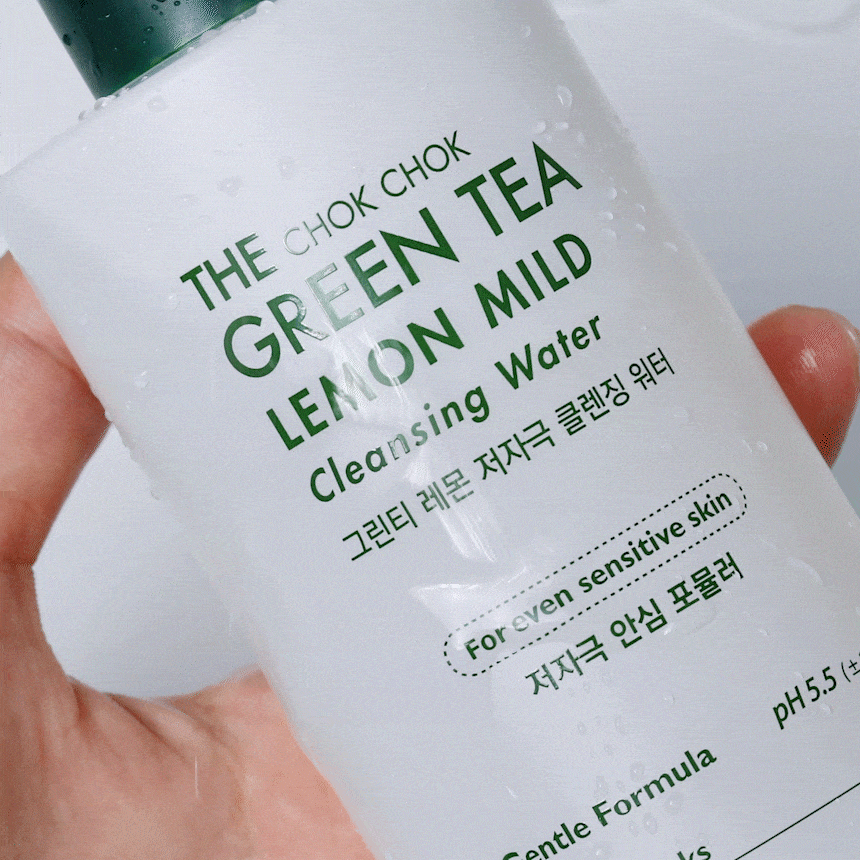 더 촉촉 그린티 레몬 저자극 클렌징워터(green tea lemon mild cleansing water)