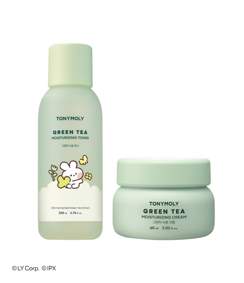 [공식몰 단독] 미니니 그린티 토너+수분크림 60ml 세트 썸네일