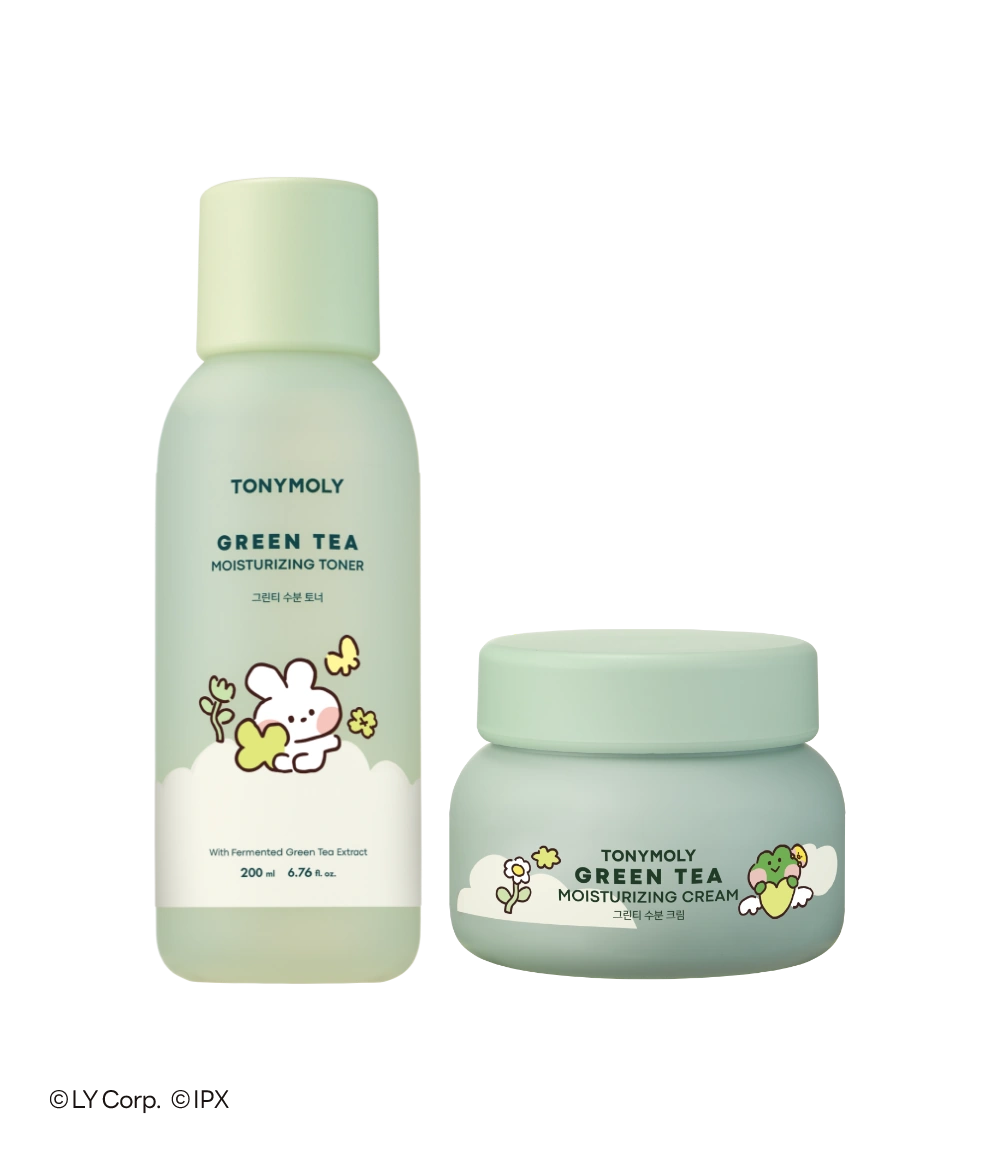 [미니니 세트💚] 미니니 그린티 토너+수분크림 100ml 세트_