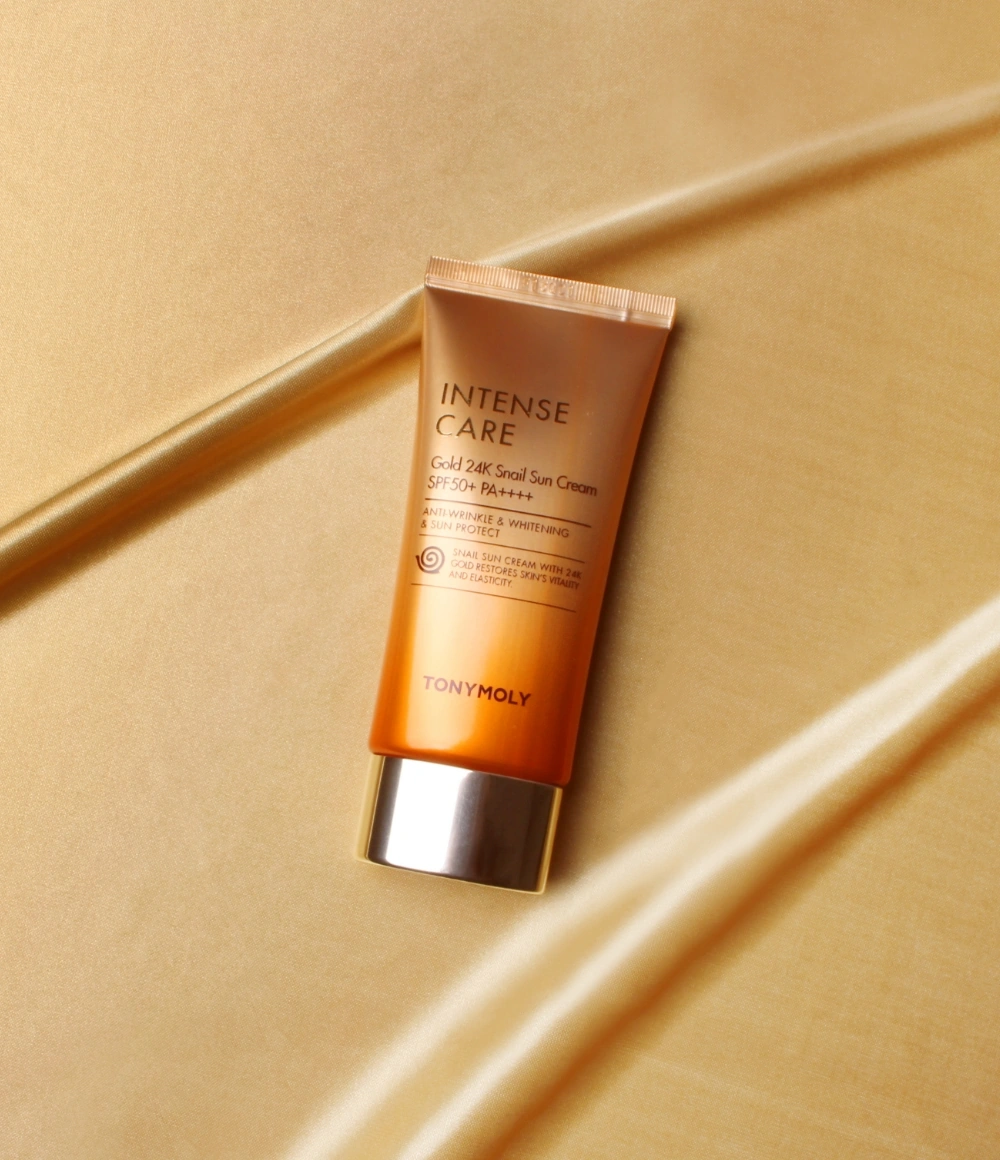 인텐스 케어 골드24K 스네일 선크림_1