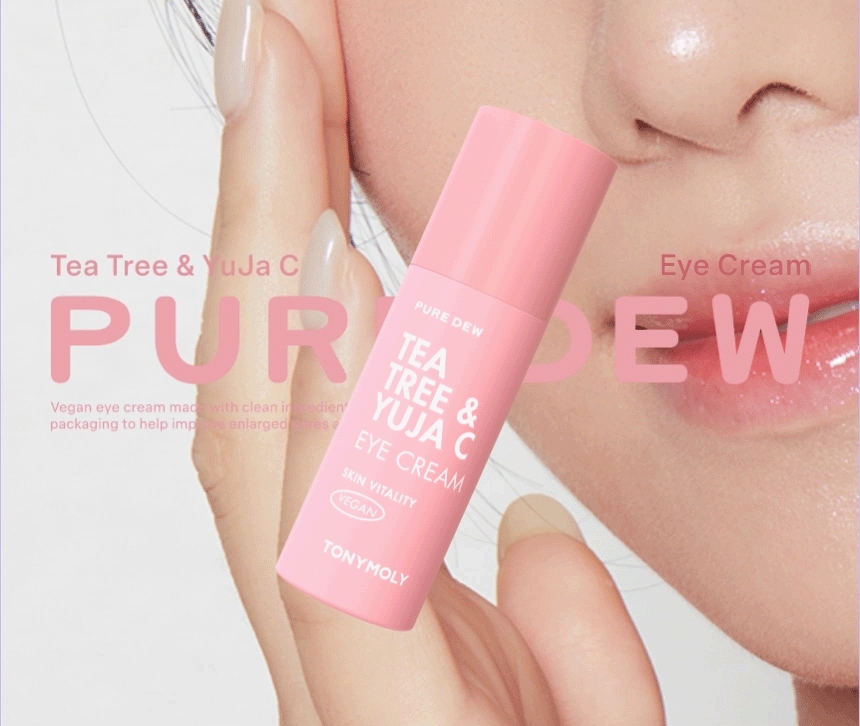 퓨어듀 티트리 앤 유자씨 생기 아이크림(pure dew teateree yuja c purifyng eye cr)