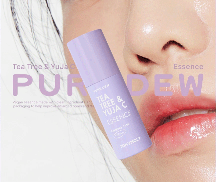 퓨어듀 티트리 앤 유자씨 생기 에센스(pure dew teatree and yuja c purifying essence)