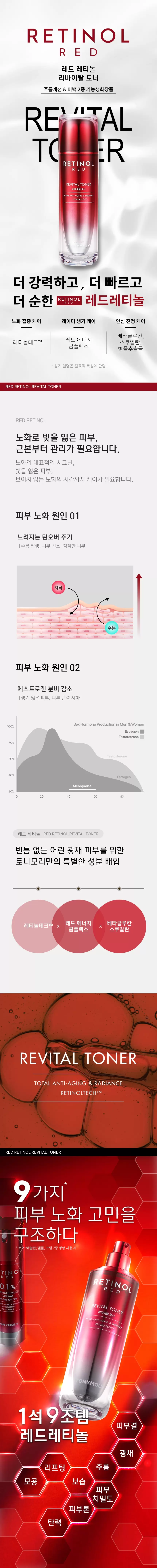 레드레티놀 리바이탈 토너(red retinol revital toner)
