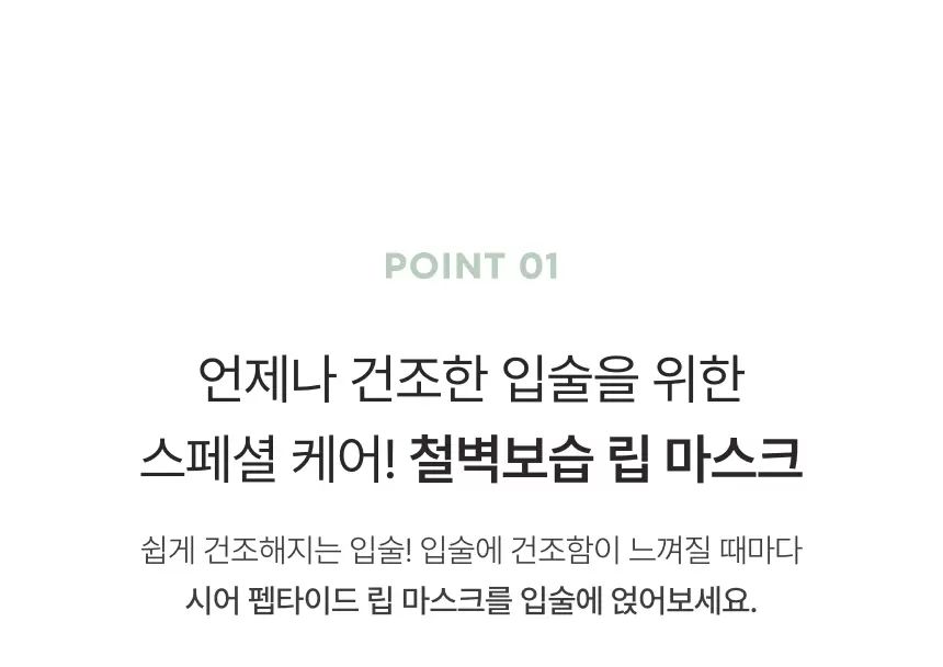 시어 펩타이드 립 마스크(shea peptide lip mask)