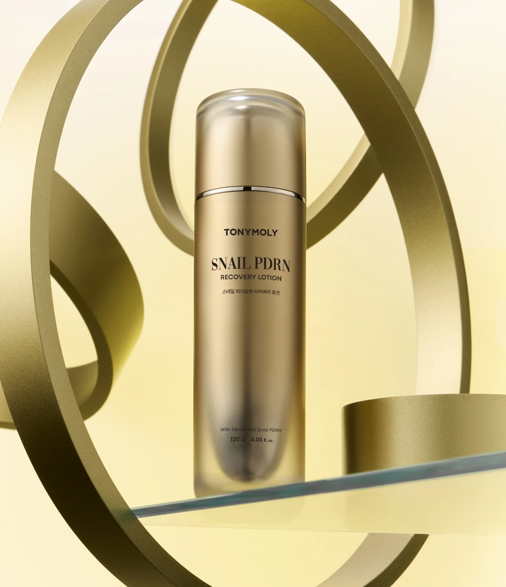 스네일 PDRN 리커버리 로션 연출 이미지