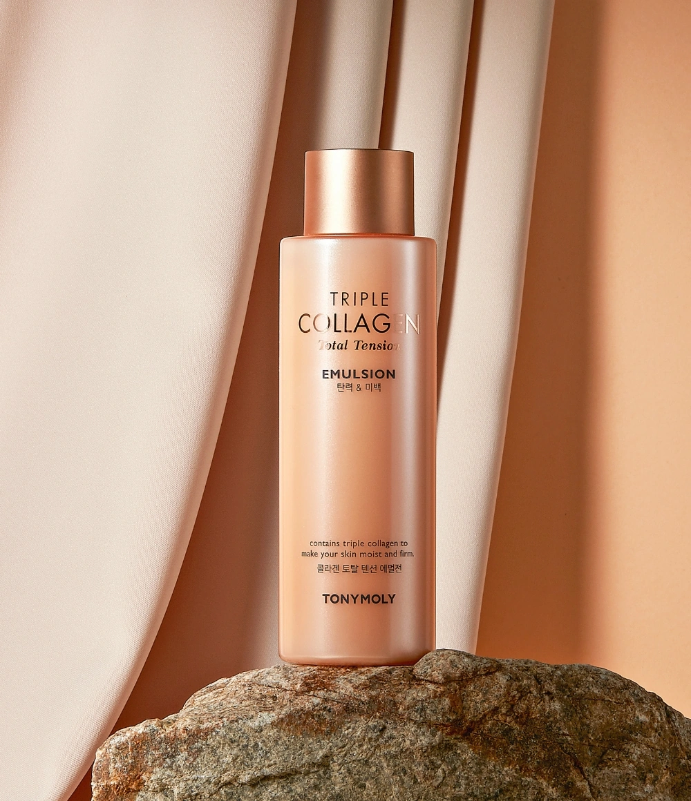 트리플 콜라겐 토탈 텐션 에멀전 연출 이미지