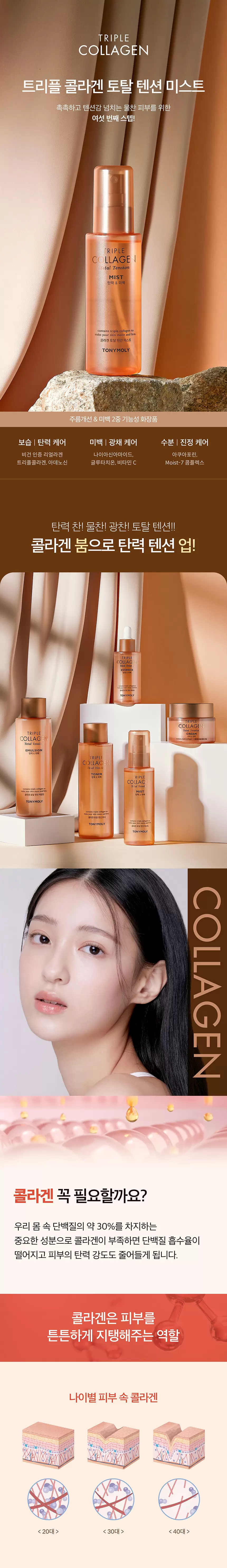 트리플 콜라겐 토탈 텐션 미스트(triple collagen total tension mist)