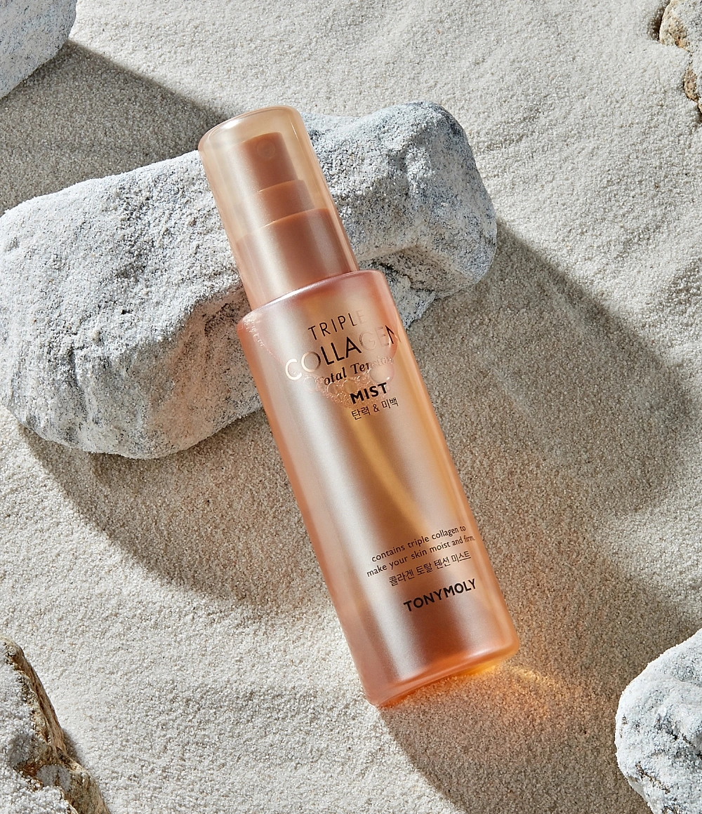 트리플 콜라겐 토탈 텐션 미스트 연출 이미지