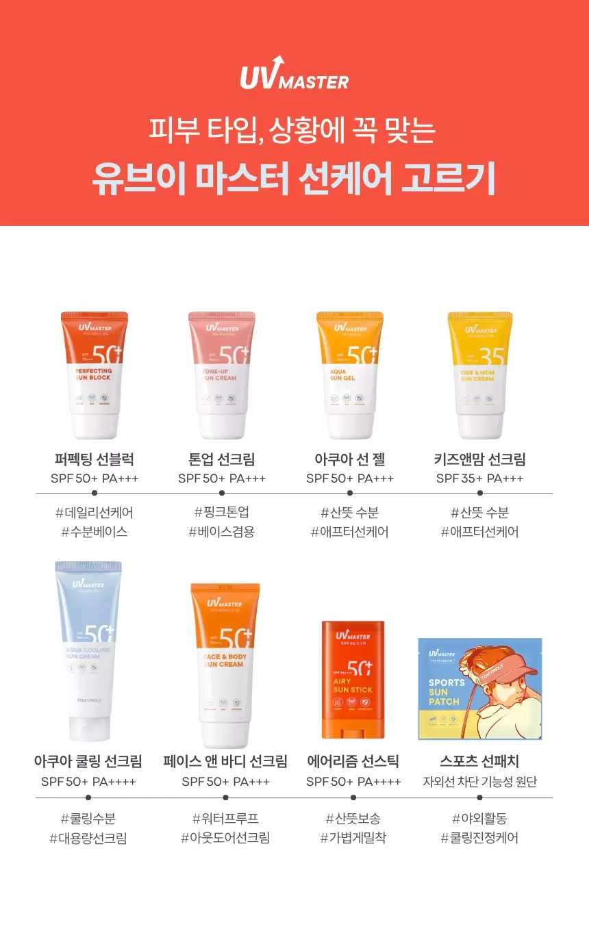 (1+1) [대용량] 유브이 마스터 아쿠아 쿨링 선크림(uv master aqua cooling sun cream2)