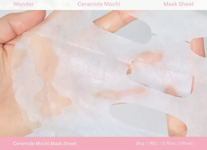 [임직원] 원더 세라마이드 모찌 마스크 시트 10매 (wonder ceramide mochi mask sheet set forstaff)